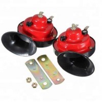 1 Pair Universal 12V 135DB Loud Dual tone Electric Snail Horn Siren for Cars Vans Bikes Boat